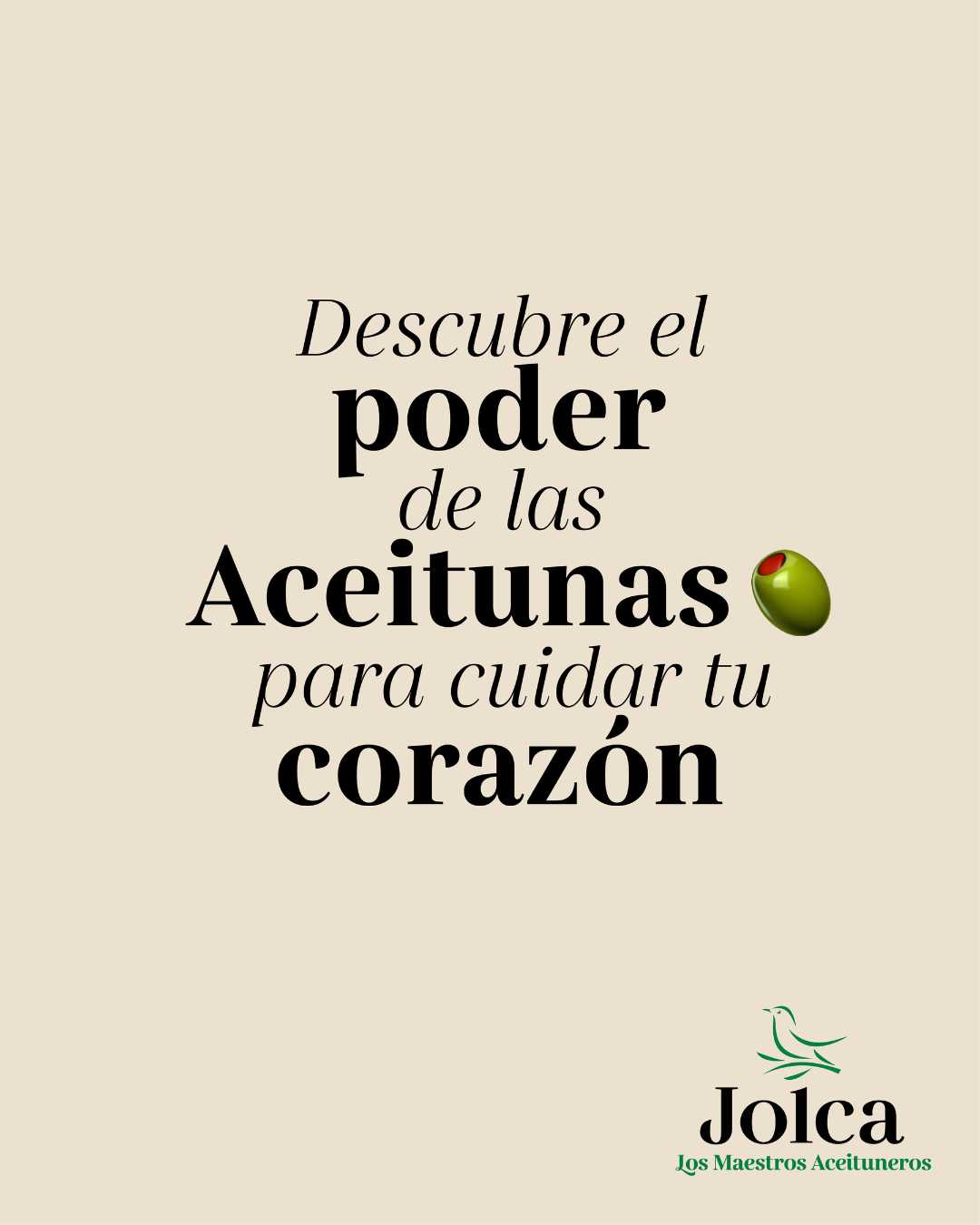 aceitunas para el corazón